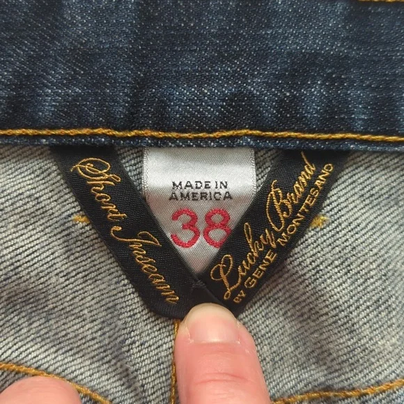 Lucky Brand jeans, Gene Montesand, short inseam, men's 38 - Picture 8 of 15